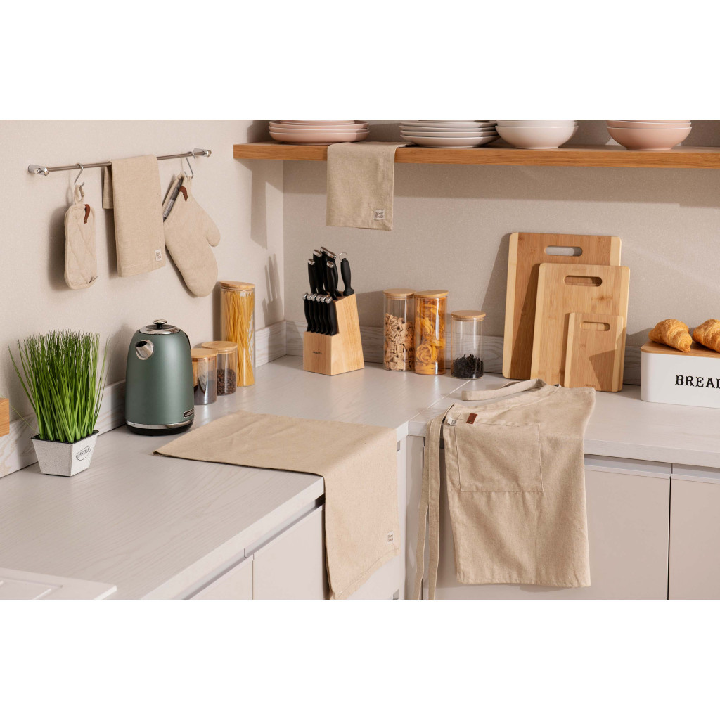 Серветка на стіл Ardesto Oliver бежевий 40х40 см, 100% бавовна (ART06OB) - фото 5 Серветка на стіл Ardesto Oliver бежевий 40х40 см, 100% бавовна (ART06OB) - фото 5