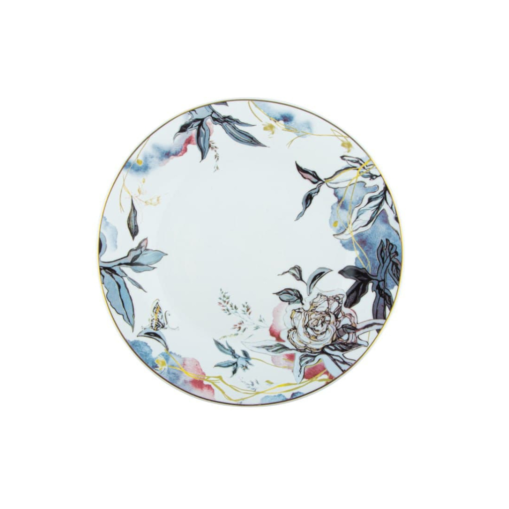 Тарілка Vittora "Квітковий Вернісаж" Aura Dinner 23 см (1230Afo) - фото 1