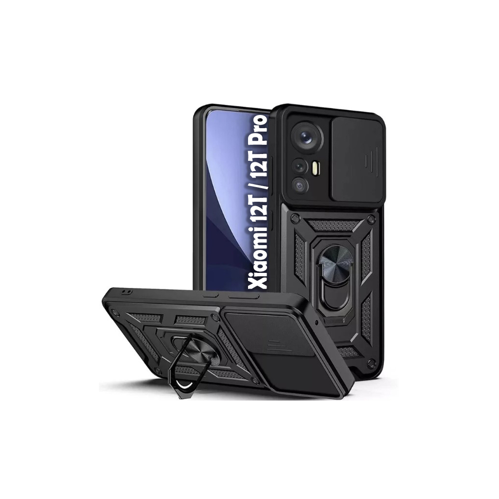 Чохол до мобільного телефона BeCover Military Xiaomi 12T / 12T Pro Black (708832) - фото 1