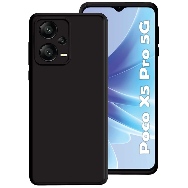 Чохол до мобільного телефона BeCover Poco X5 Pro 5G Black (708822) - фото 1