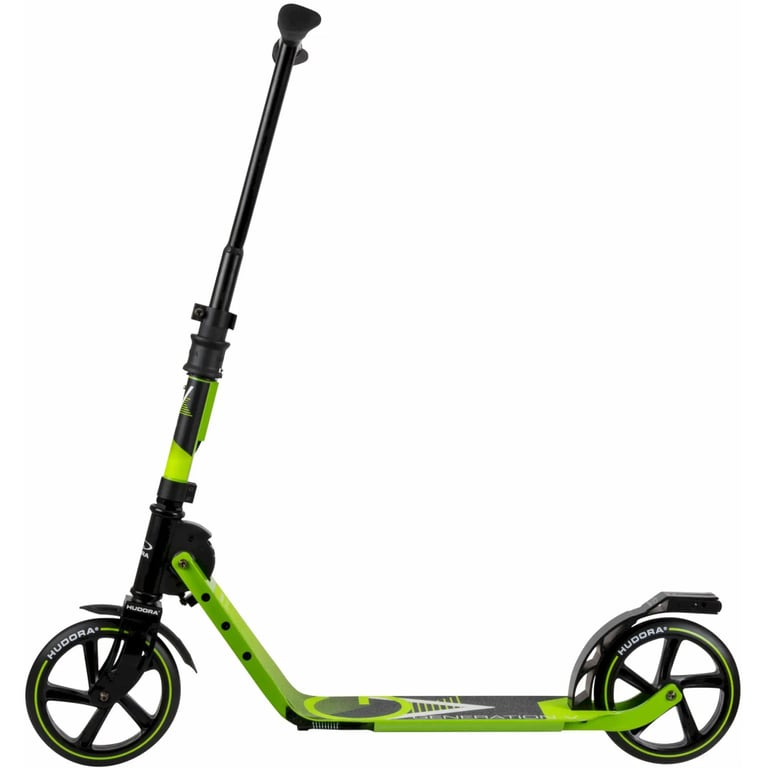 Самокат Hudora BigWheel Generation V 205 Lime (14113) (4005998852095) - фото 2