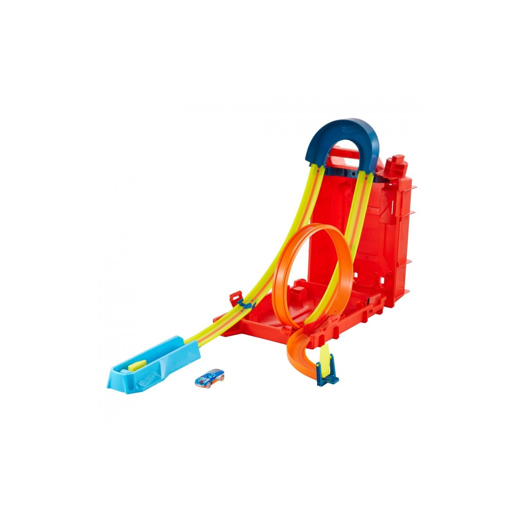 Автотрек Hot Wheels Турботрюки серії Track Builder Unlimited (HDX78) - фото 1