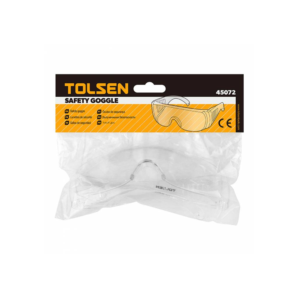 Захисні окуляри Tolsen 45072 - фото 2 Захисні окуляри Tolsen 45072 - фото 2