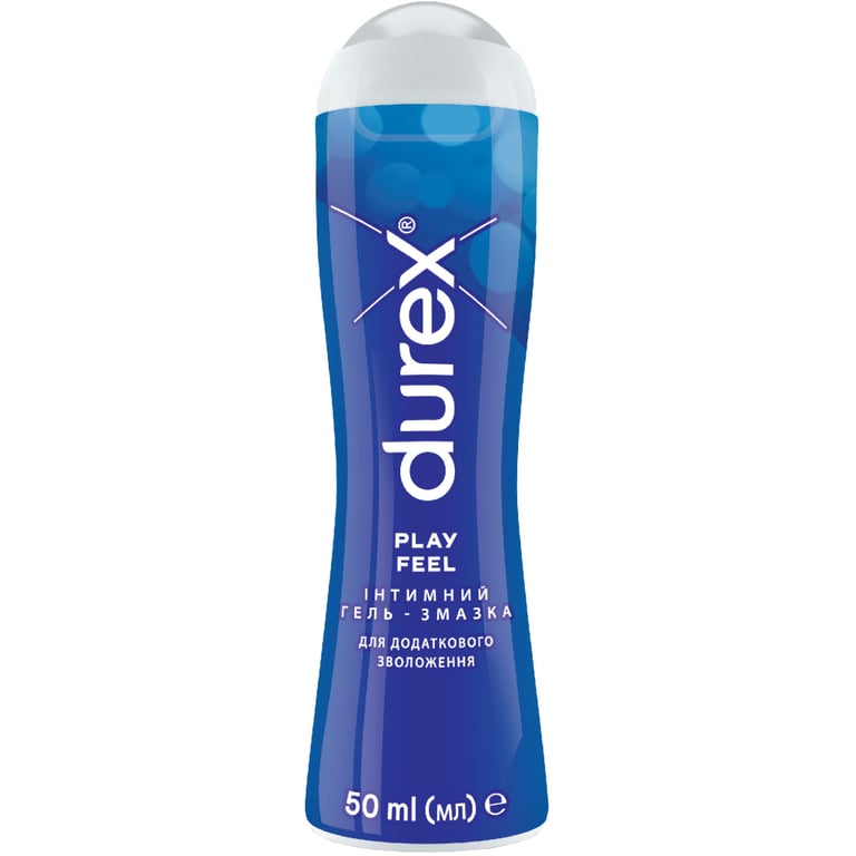 Інтимний гель-змазка Durex Play Feel для додаткового зволоження (лубрикант) 50 мл (4820108005297) - фото 1