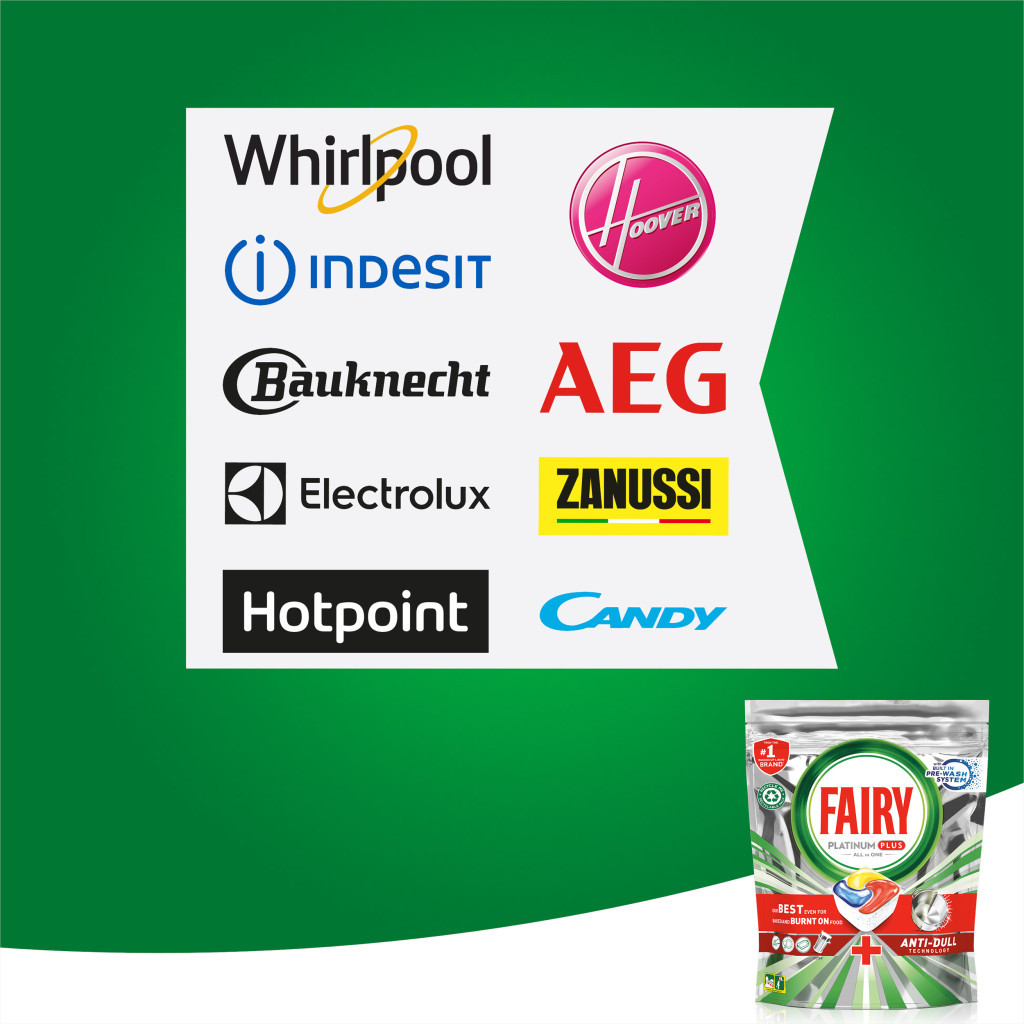 Таблетки для посудомийних машин Fairy Platinum Plus All in One Lemon 36 шт. (8001841956541/8700216236232) - фото 4 Таблетки для посудомийних машин Fairy Platinum Plus All in One Lemon 36 шт. (8001841956541/8700216236232) - фото 4