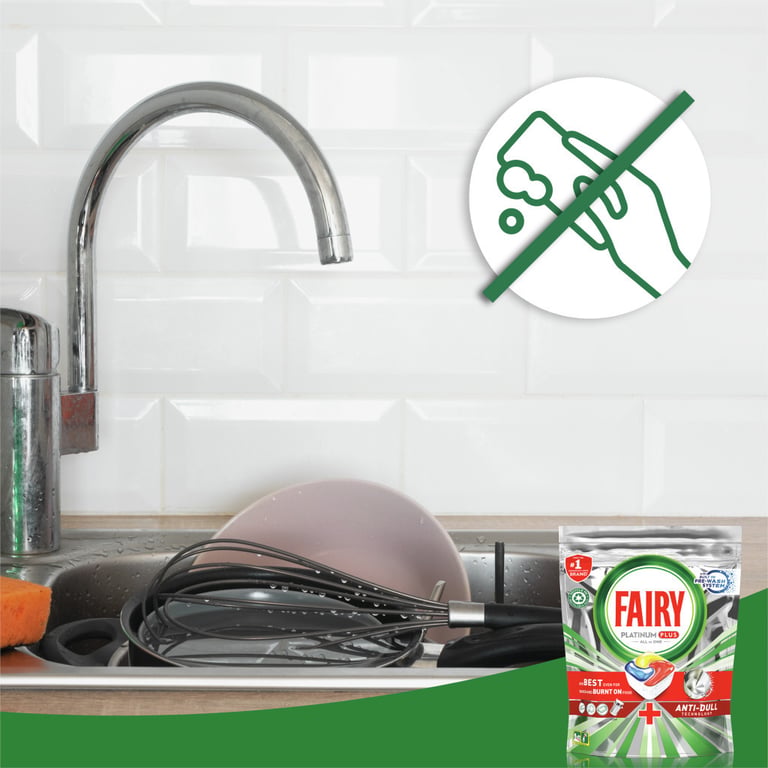 Таблетки для посудомийних машин Fairy Platinum Plus All in One Lemon 88 шт. (8001841893693/8700216236348) - фото 2