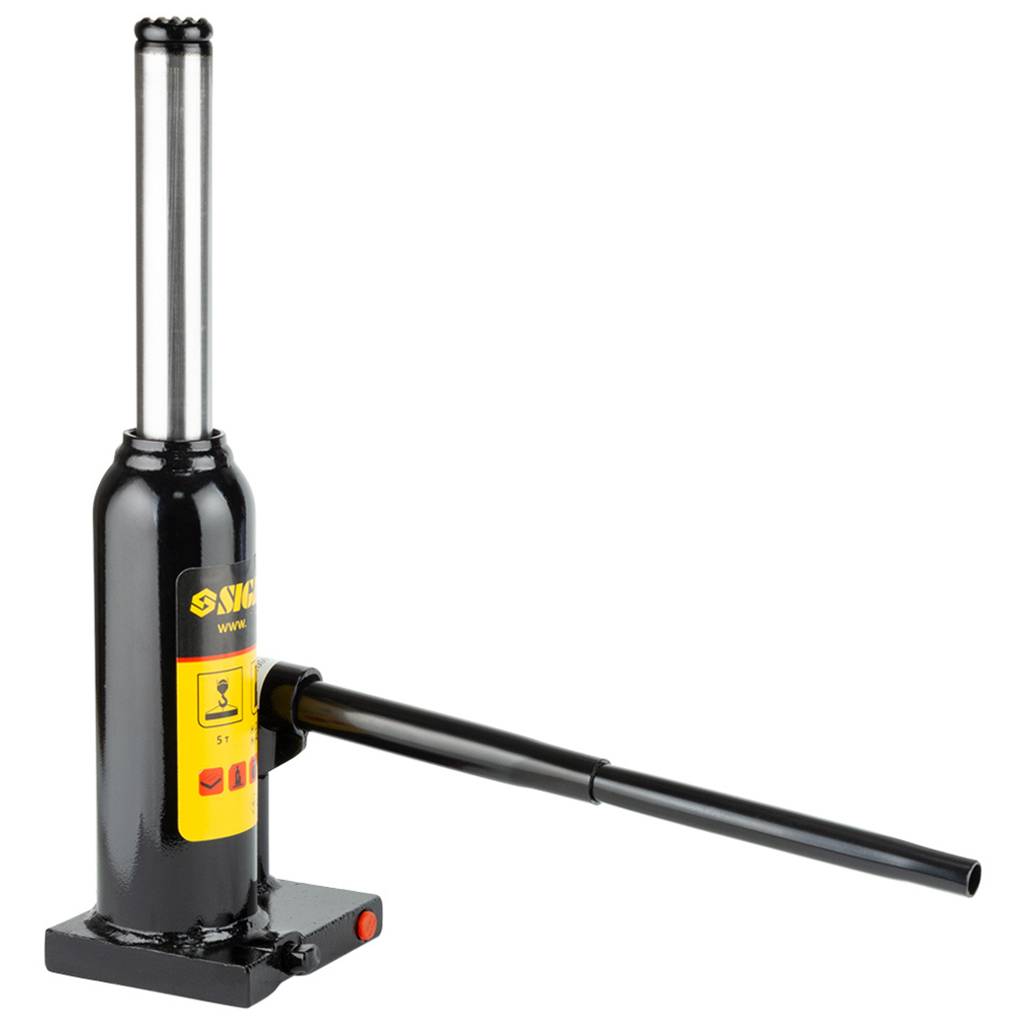 Домкрат Sigma гідравлічний пляшковий 5т, 210-420мм (6101051) - фото 5 Домкрат Sigma гідравлічний пляшковий 5т, 210-420мм (6101051) - фото 5