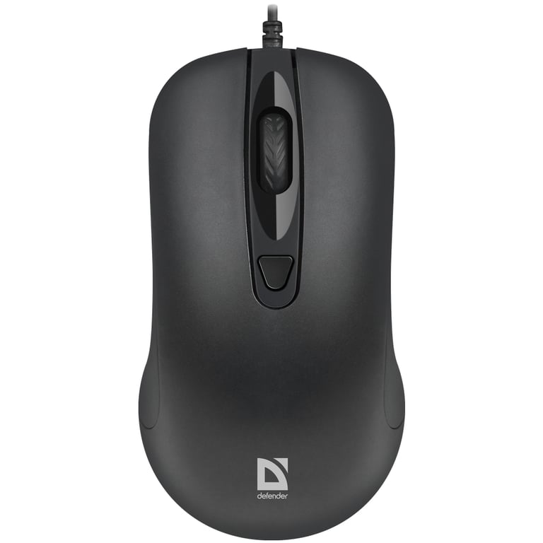 Мишка Defender Classic MB-230 USB Black (52231) - фото 1
