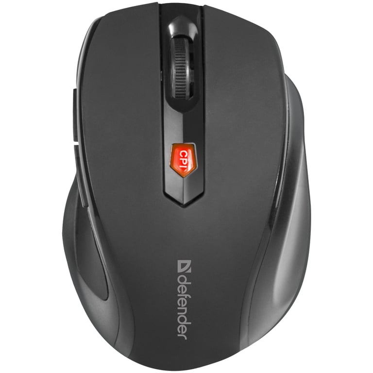 Мишка Defender Ultra MM-315 Wireless Black (52315) - фото 1
