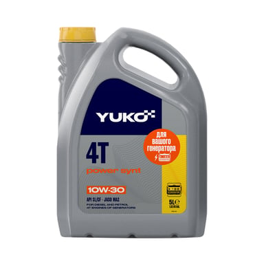 Моторна олива Yuko POWER SYNT 4T 10W-30 5л (4823110402689) - фото 1