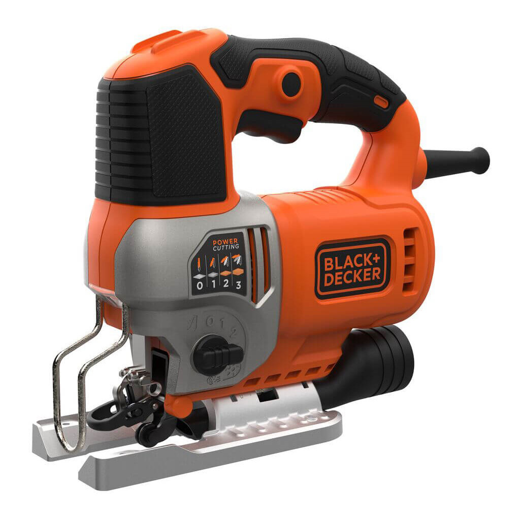 Електролобзик Black&Decker 650 Вт, 3100 ход/хв (BES610) - фото 1