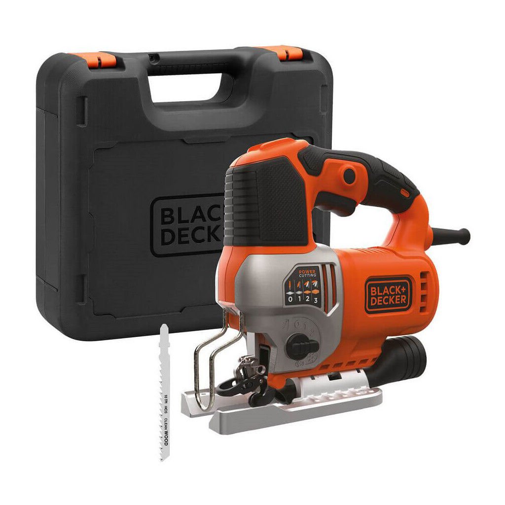 Електролобзик Black&Decker 650 Вт, 3100 ход/хв (BES610) - фото 5 Електролобзик Black&Decker 650 Вт, 3100 ход/хв (BES610) - фото 5