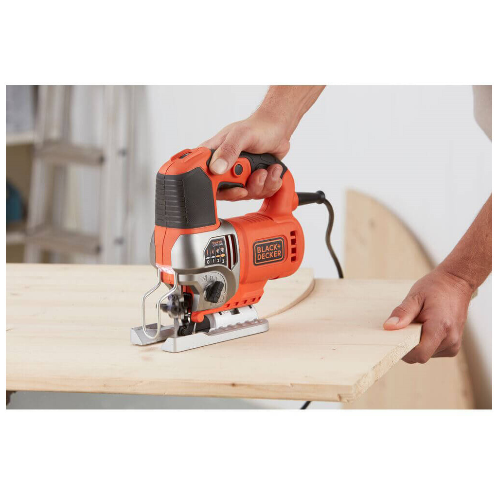 Електролобзик Black&Decker 650 Вт, 3100 ход/хв (BES610) - фото 7 Електролобзик Black&Decker 650 Вт, 3100 ход/хв (BES610) - фото 7
