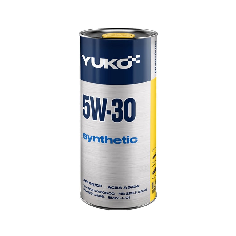 Моторна олива Yuko SYNTHETIC 5W-30 1л (4820070242027) - фото 1