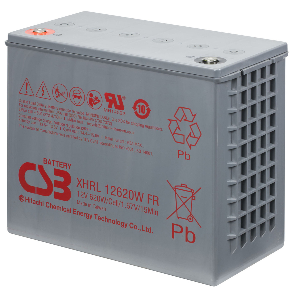 Батарея до ДБЖ CSB XHRL12620W, 12V 139Ah (XHRL12620W) - фото 1