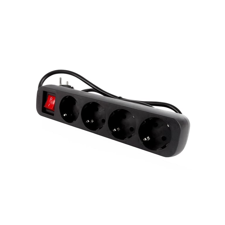Мережевий фільтр живлення ColorWay CW-PSEA42BK /2M black (CW-PSEA42BK) - фото 3