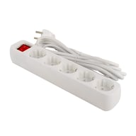 Мережевий фільтр живлення ColorWay CW-PSEA53W, 5 розеток/ 3M white (CW-PSEA53W) - фото 6