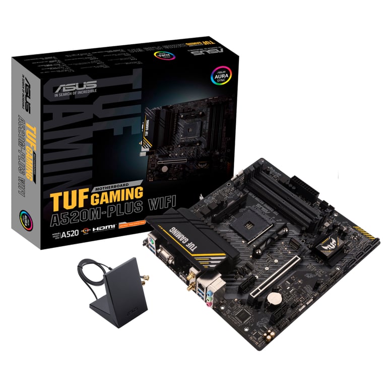 Материнська плата ASUS TUF GAMING A520M-PLUS WIFI - фото 2