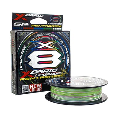 Шнур YGK X-Braid Upgrade X8 Pentagram 150m 0.6/0.128mm 14lb/6.3kg (5545.04.24) - фото 1
