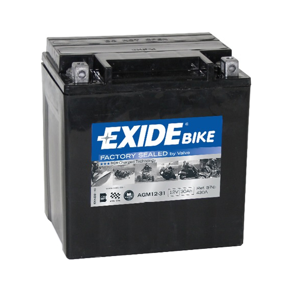 Акумулятор автомобільний EXIDE Ready AGM 30Ah Н Ев (-/+) (430EN) (AGM12-31) - фото 1