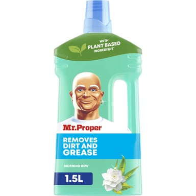 Засіб для миття підлоги Mr. Proper Ранкова роса 1.5 л (8006540208472) - фото 1