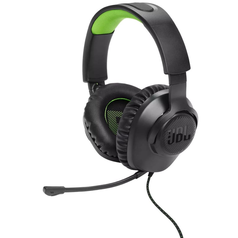 Навушники JBL Quantum 100X for Xbox Black (JBLQ100XBLKGRN) - фото 3