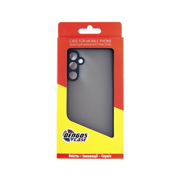 Чохол до мобільного телефона Dengos Matte Samsung Galaxy A14 5G (black) (DG-TPU-MATT-118) - фото 5