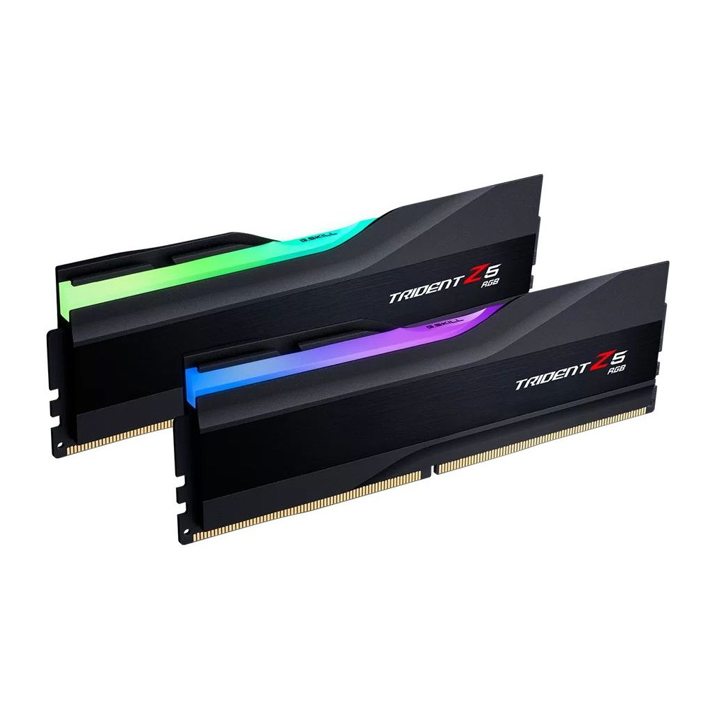 Модуль пам'яті для комп'ютера DDR5 32GB (2x16GB) 6800 Trident Z5 RGB Black G.Skill (F5-6800J3445G16GX2-TZ5RK) - фото 1 Модуль пам'яті для комп'ютера DDR5 32GB (2x16GB) 6800 Trident Z5 RGB Black G.Skill (F5-6800J3445G16GX2-TZ5RK) - фото 1