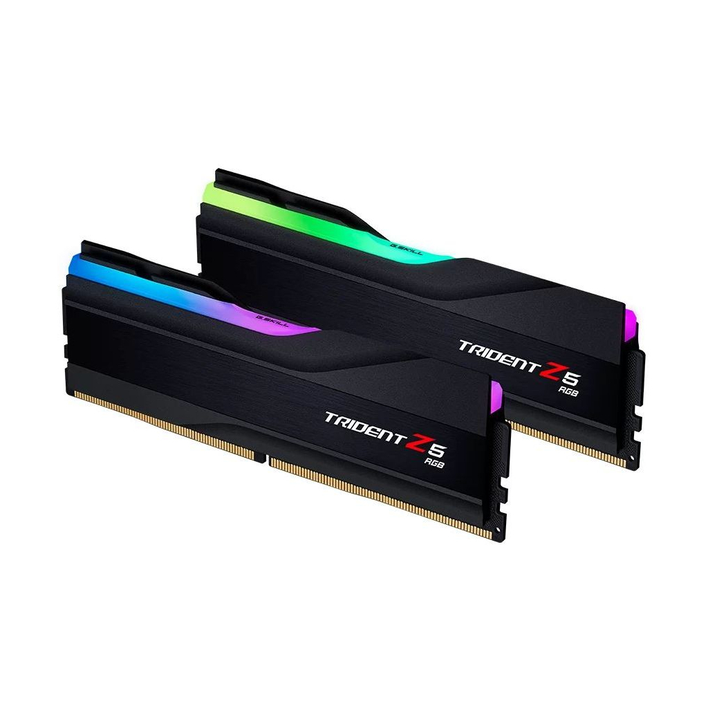 Модуль пам'яті для комп'ютера DDR5 32GB (2x16GB) 6800 Trident Z5 RGB Black G.Skill (F5-6800J3445G16GX2-TZ5RK) - фото 2 Модуль пам'яті для комп'ютера DDR5 32GB (2x16GB) 6800 Trident Z5 RGB Black G.Skill (F5-6800J3445G16GX2-TZ5RK) - фото 2