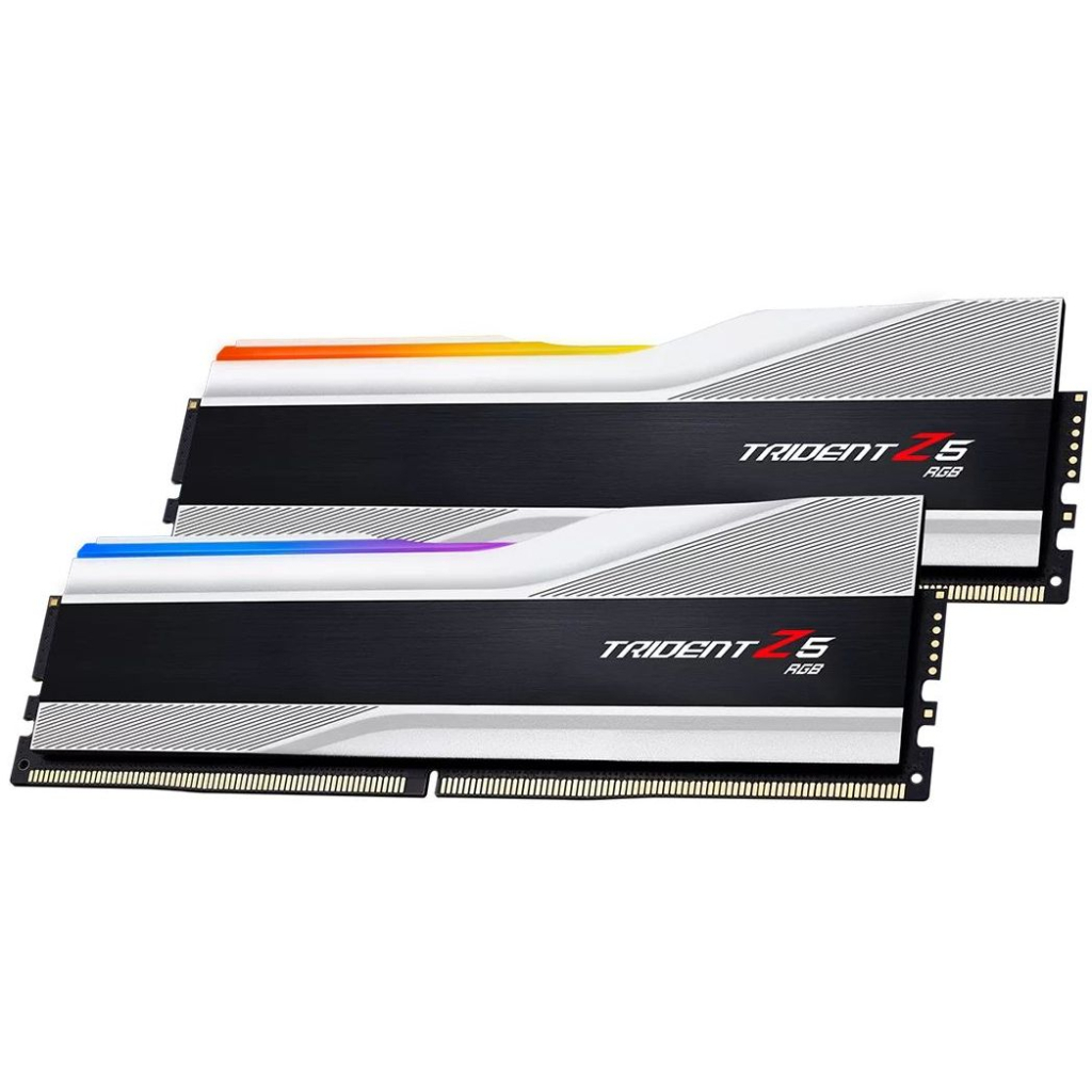 Модуль пам'яті для комп'ютера DDR5 32GB (2x16GB) 6800 Trident Z5 RGB Silver G.Skill (F5-6800J3445G16GX2-TZ5RS) - фото 4 Модуль пам'яті для комп'ютера DDR5 32GB (2x16GB) 6800 Trident Z5 RGB Silver G.Skill (F5-6800J3445G16GX2-TZ5RS) - фото 4