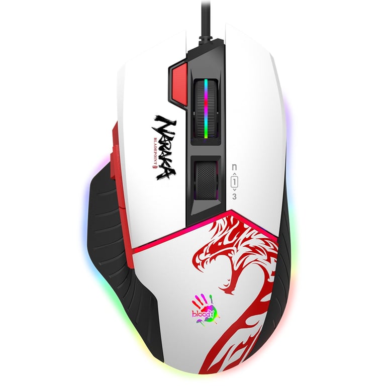 Мишка A4Tech Bloody W95 Max Naraka - фото 1