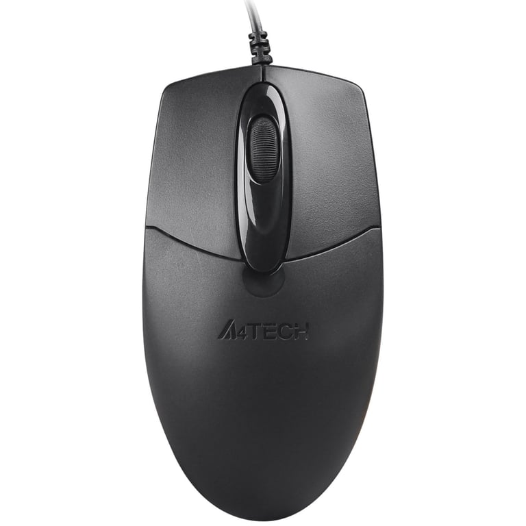Мишка A4Tech OP-720S USB Black - фото 1