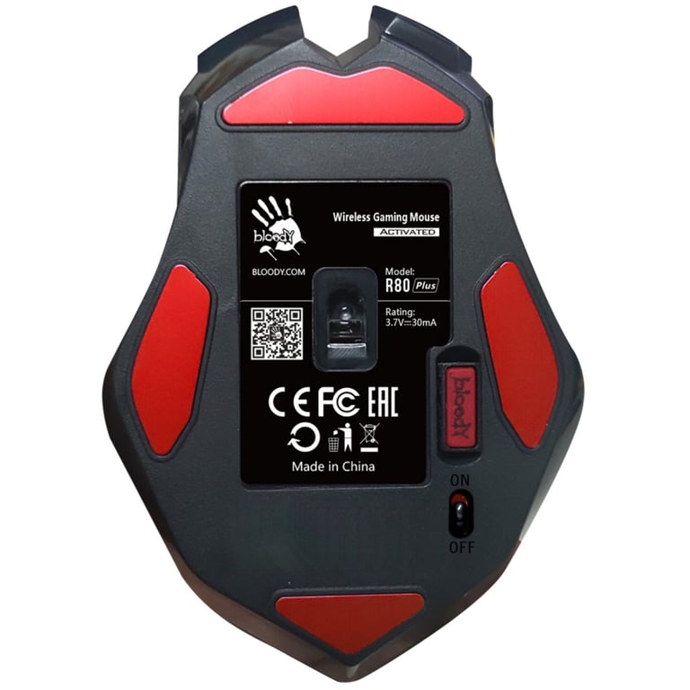 Мишка A4Tech Bloody R80 Plus Wireless Skull (Bloody R80 Plus Skull) - фото 2