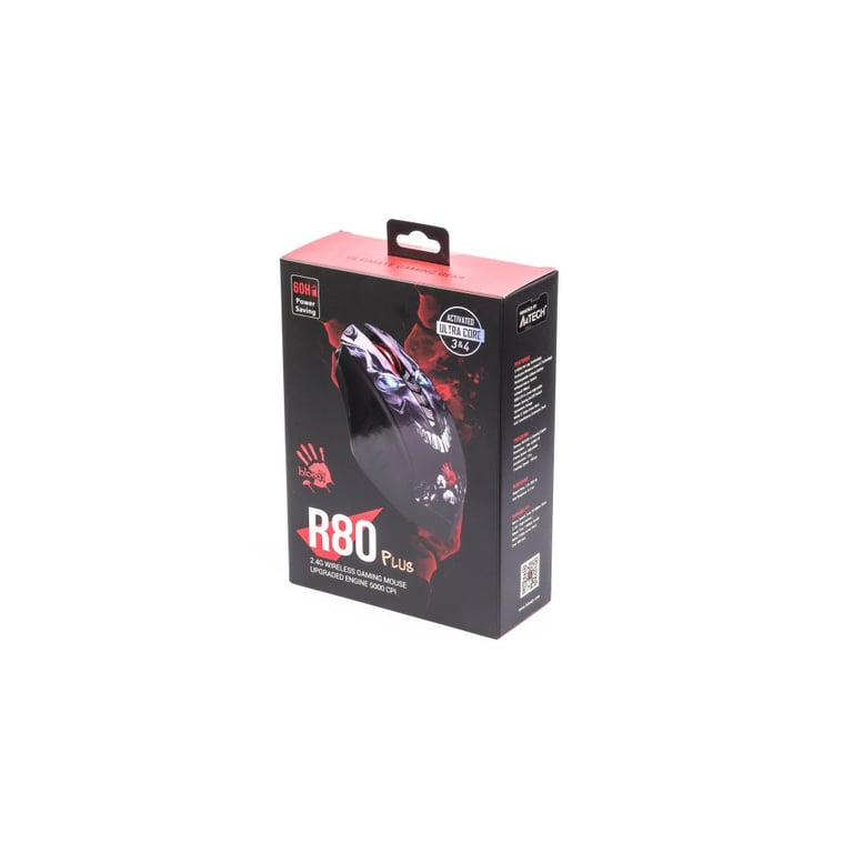 Мишка A4Tech Bloody R80 Plus Wireless Skull (Bloody R80 Plus Skull) - фото 6