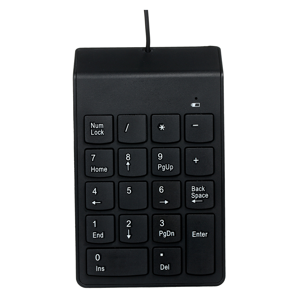 Клавіатура Gembird KPD-U-03 USB Black (KPD-U-03) - головне фото