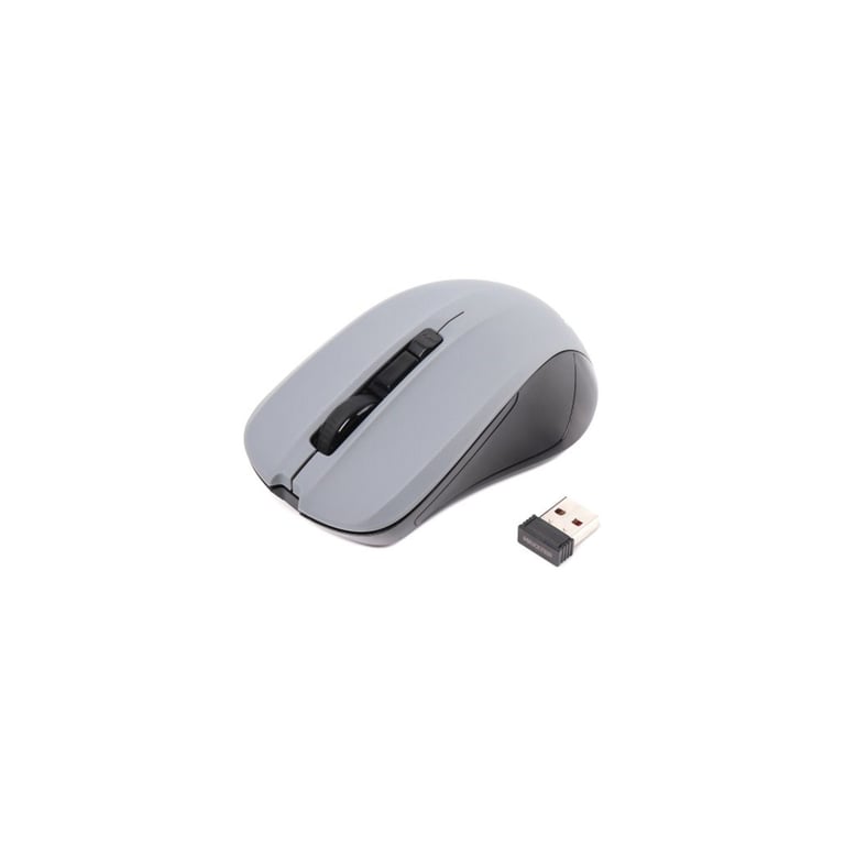 Мишка Maxxter Mr-337-Gr Wireless Gray (Mr-337-Gr) - фото 3