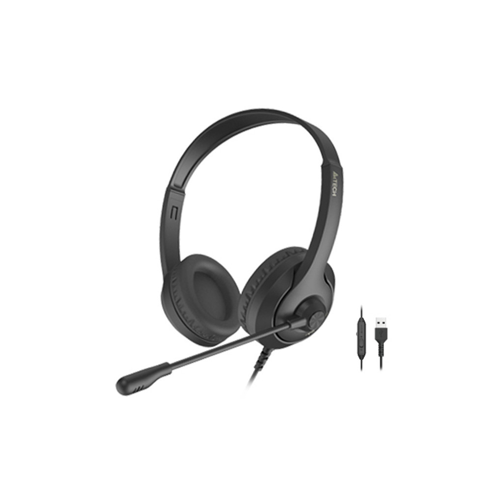 Навушники A4Tech FH100U Stone Black (4711421976978)