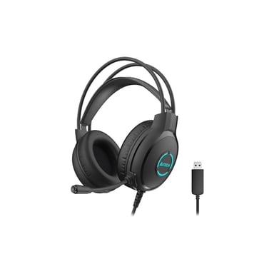 Навушники A4Tech FH300U Black - фото 1