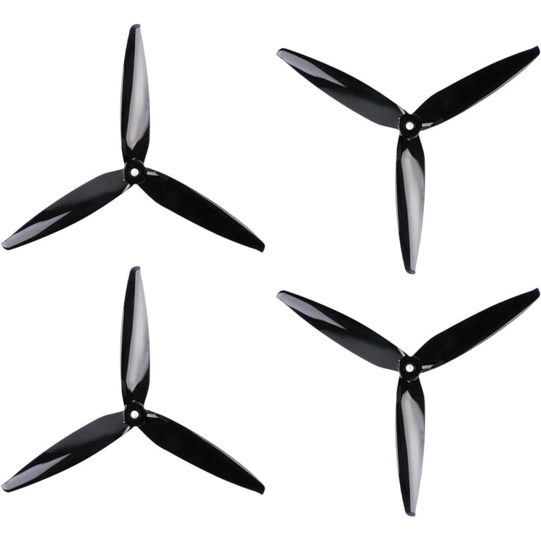 Пропелер для дрона Gemfan Flash 7040 7 Inch 3-Blade 7X4X3 PC CW CCW Propeller for RC M (GF-7040) - фото 1