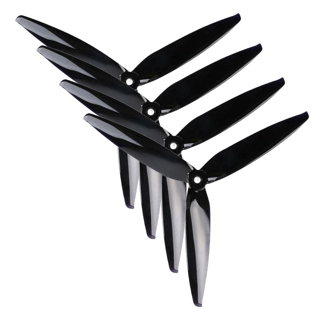 Пропелер для дрона Gemfan Flash 7040 7 Inch 3-Blade 7X4X3 PC CW CCW Propeller for RC M (GF-7040) - фото 2 Пропелер для дрона Gemfan Flash 7040 7 Inch 3-Blade 7X4X3 PC CW CCW Propeller for RC M (GF-7040) - фото 2