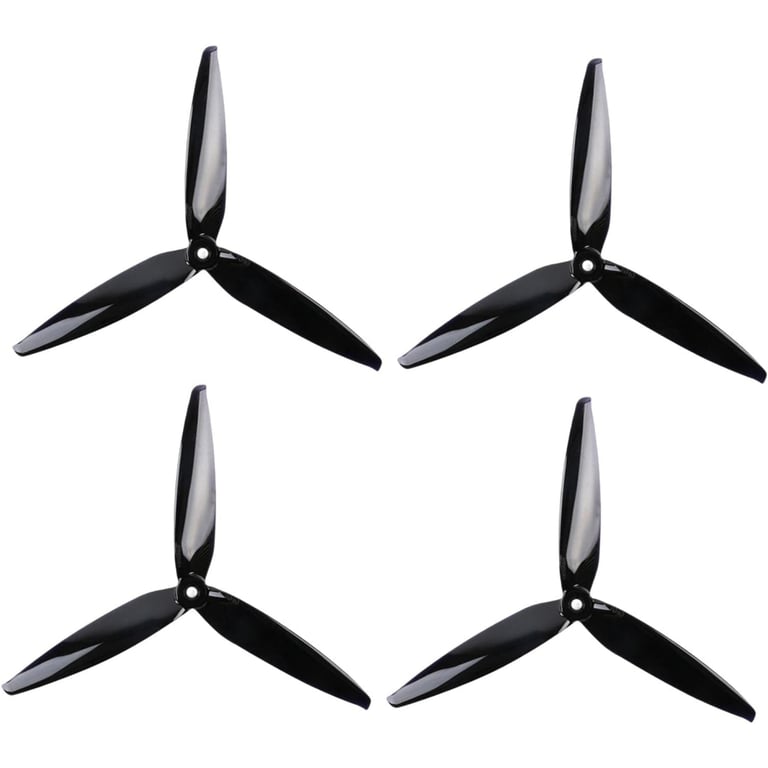 Пропелер для дрона Gemfan Flash 7040 7 Inch 3-Blade 7X4X3 PC CW CCW Propeller for RC M (GF-7040) - фото 3