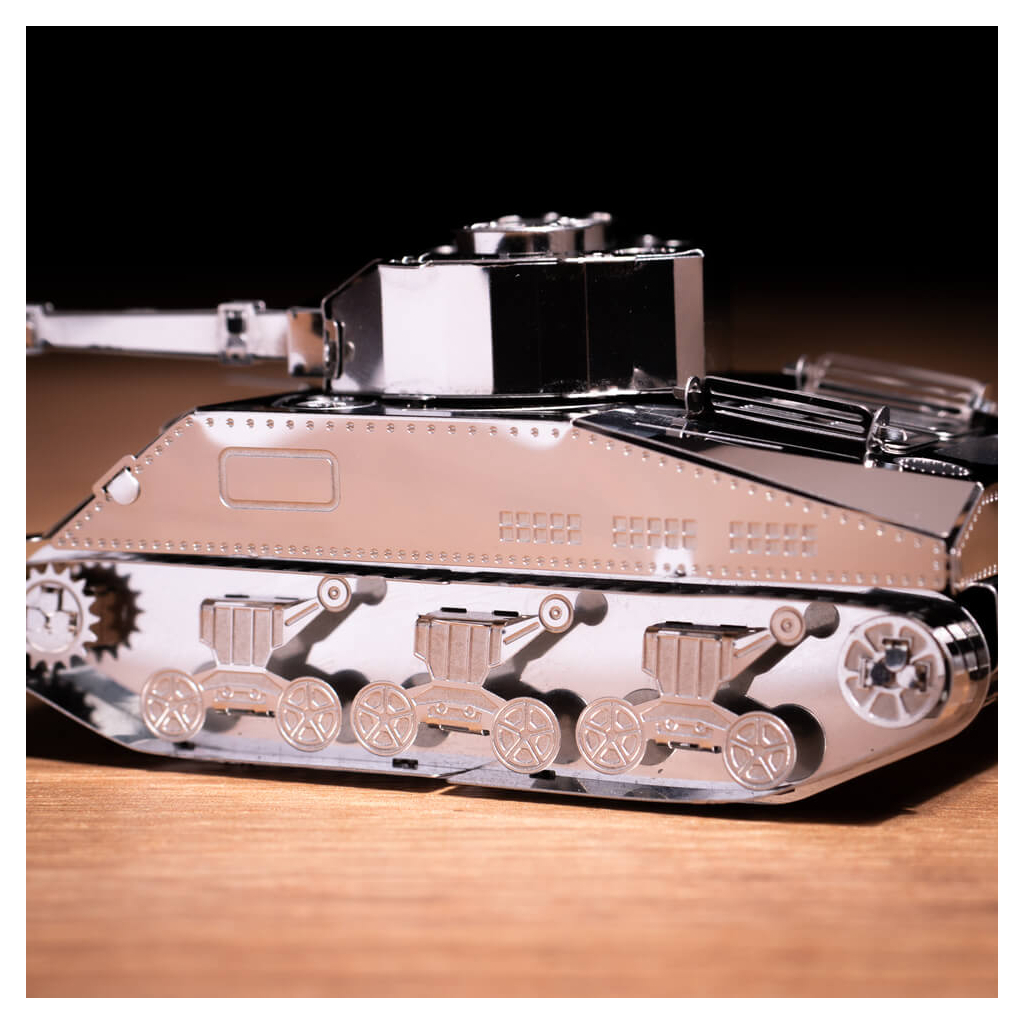 Конструктор Metal Time колекційна модель M4 Sherman (MT070) - фото 5 Конструктор Metal Time колекційна модель M4 Sherman (MT070) - фото 5