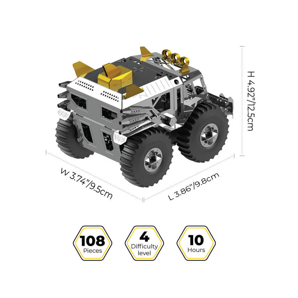 Конструктор Metal Time колекційна модель Trophy Hunter (MT056) - фото 2 Конструктор Metal Time колекційна модель Trophy Hunter (MT056) - фото 2