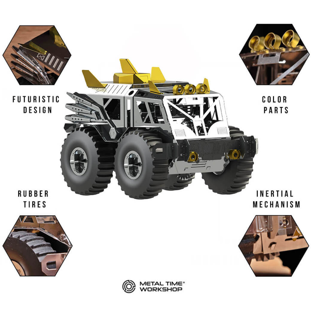 Конструктор Metal Time колекційна модель Trophy Hunter (MT056) - фото 3 Конструктор Metal Time колекційна модель Trophy Hunter (MT056) - фото 3