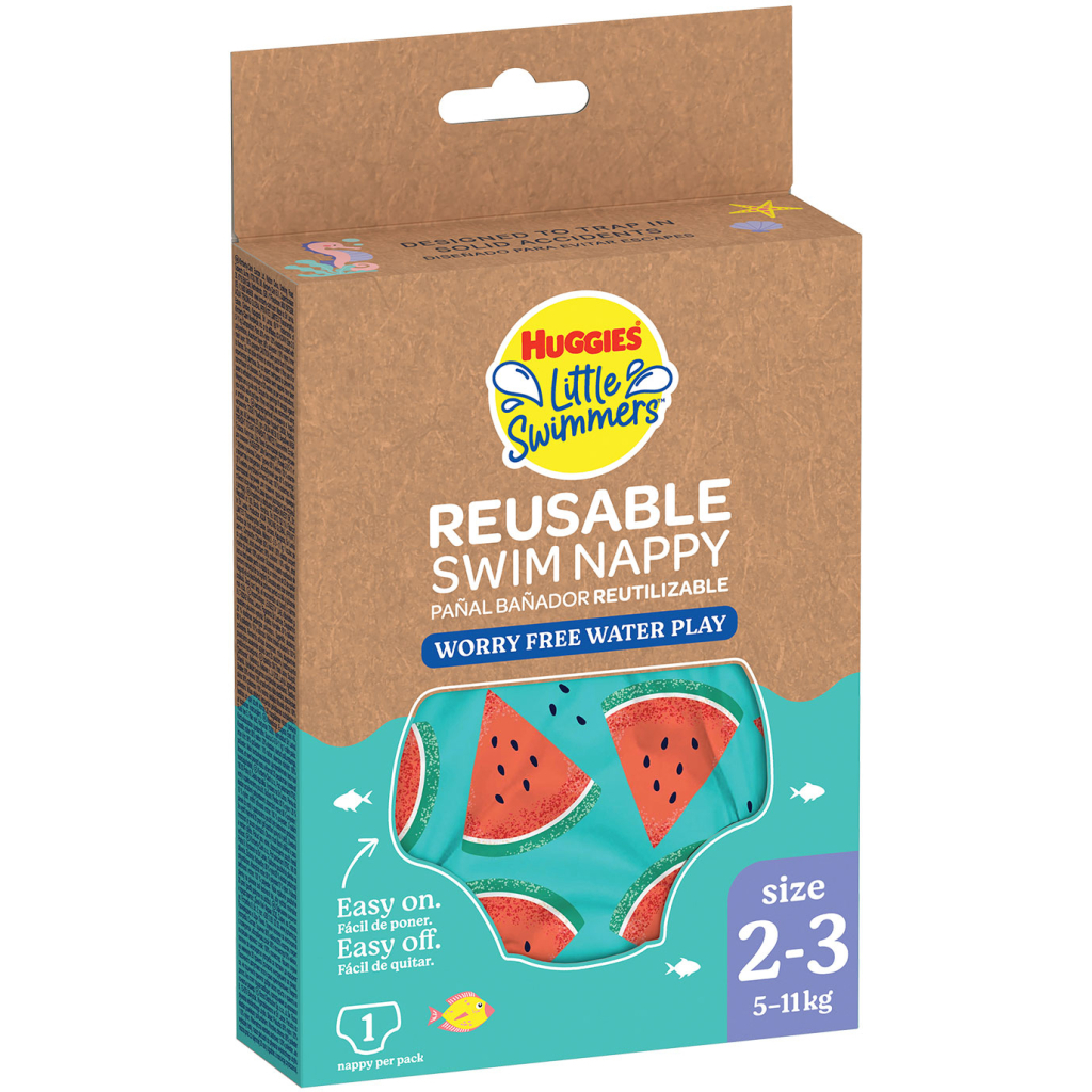 Підгузки Huggies Little Swimmers Розмір 2-3 багаторазові для плавання 1 шт (5029053583044) - фото 2 Підгузки Huggies Little Swimmers Розмір 2-3 багаторазові для плавання 1 шт (5029053583044) - фото 2