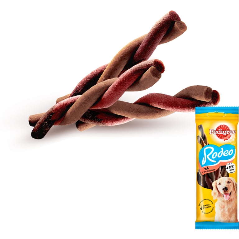 Ласощі для собак Pedigree Rodeo для чищення зубів 70 г (4008429090110) - фото 3