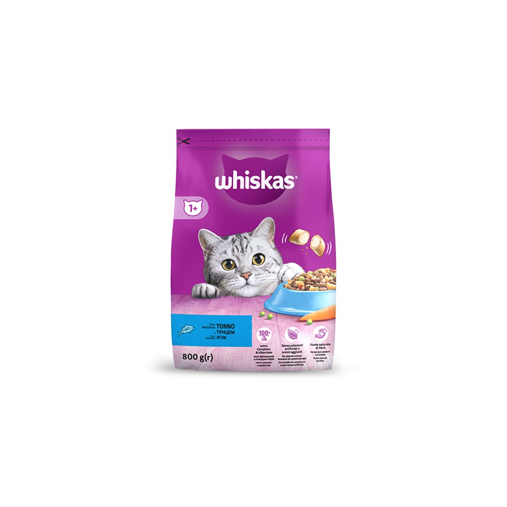 Сухий корм для кішок Whiskas з тунцем 800 г (5900951305269) - фото 1