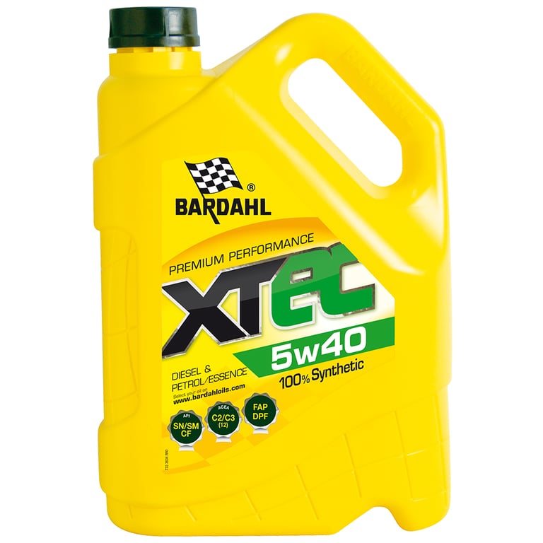 Моторна олива BARDAHL XTEC 5W40 5л (36343)