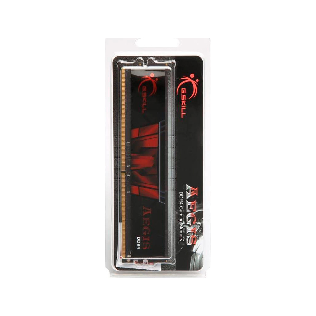 Модуль пам'яті для комп'ютера DDR4 16GB 2400 MHz AEGIS G.Skill (F4-2400C17S-16GIS) - фото 3 Модуль пам'яті для комп'ютера DDR4 16GB 2400 MHz AEGIS G.Skill (F4-2400C17S-16GIS) - фото 3