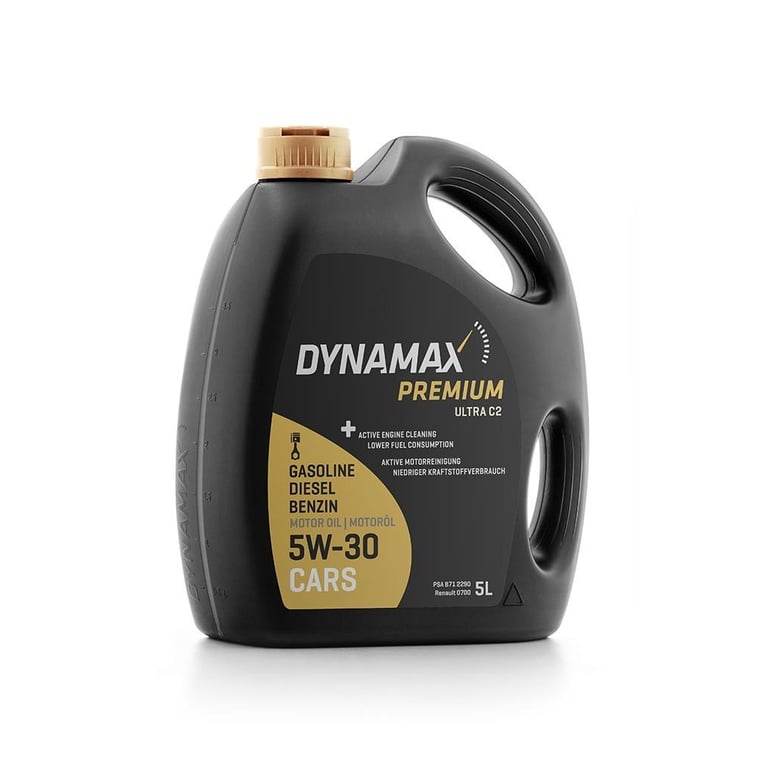 Моторна олива DYNAMAX PREMIUM ULTRA C2 5W30 5л (502074) - фото 1